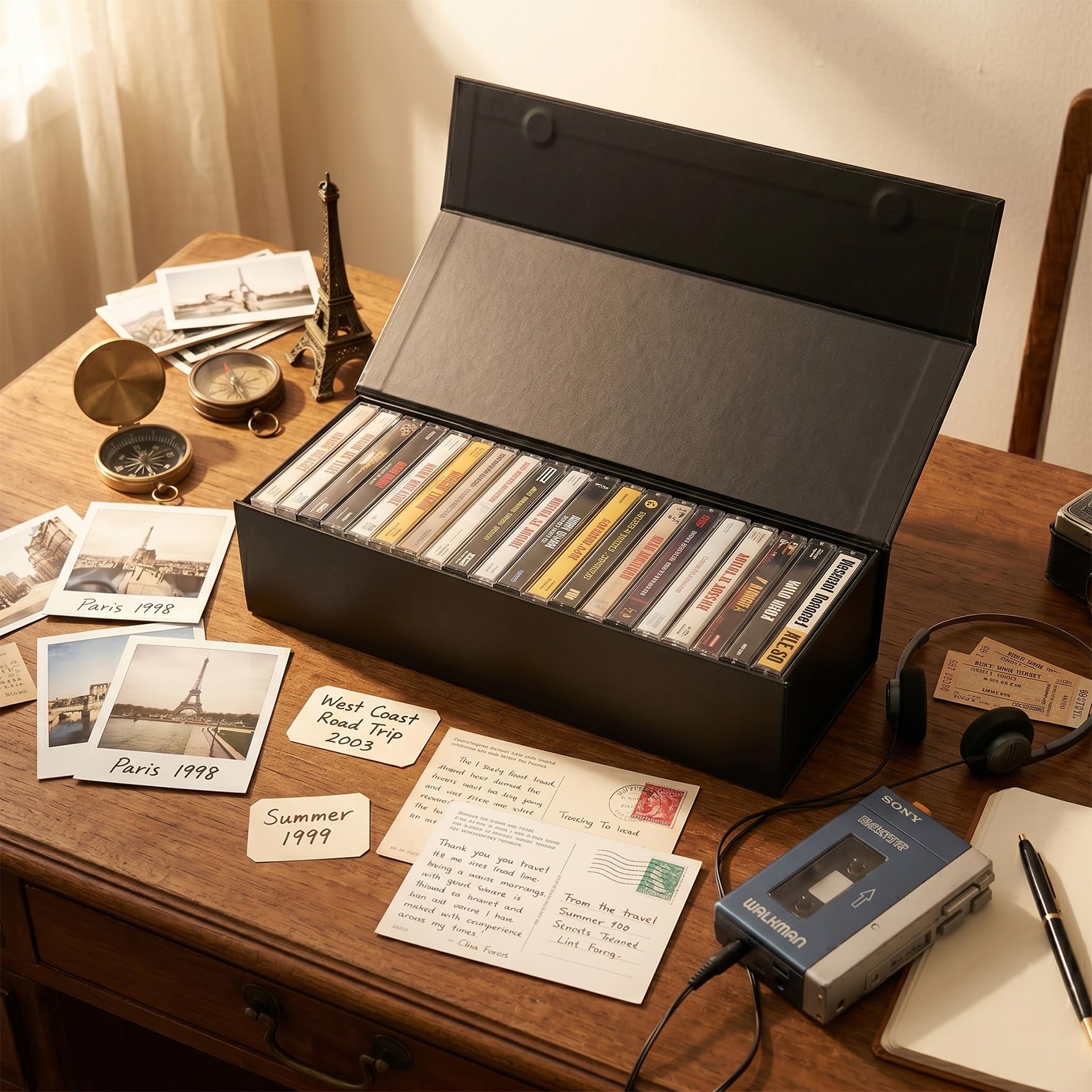 Amazon 収納ケース カセットテープ ラック カセットテープ収納ケース